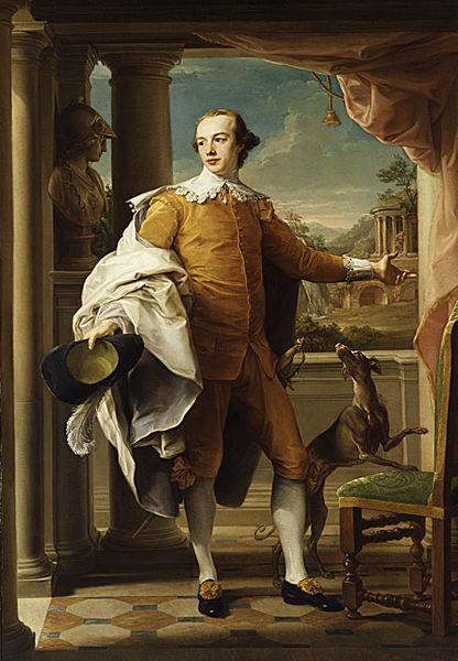 Pompeo Batoni Portrait of Sir Wyndham Knatchbull oil painting picture